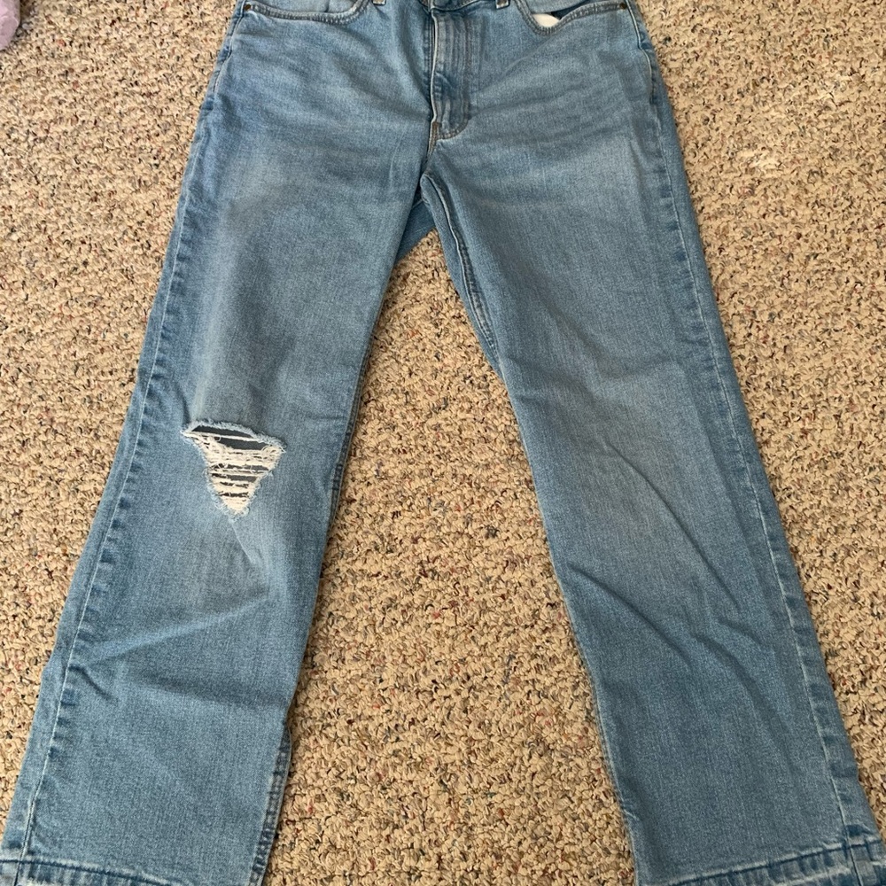 Wrangler high rise true straight jeans | 4/26